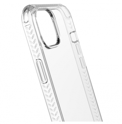 MUVIT Coque Transparente Renforc&eacute;e 3M pour iPhone 14 Plus - Neuf