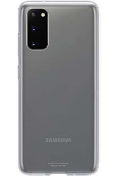 SAMSUNG Coque transparente ultra fine pour  Galaxy S20 Transparent