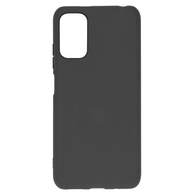 AVIZAR Coque Xiaomi Redmi Note 10 5G et Poco M3 Pro Flexible Mat Anti-traces Noir 