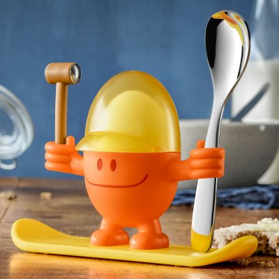 WMF Coquetier orange Mc Egg oeuf enfant couvert