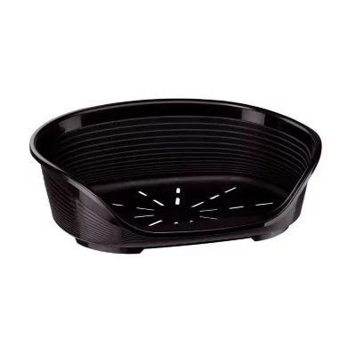 FERPLAST Corbeille  Siesta Deluxe, noire - 8 : L 82 x l 59,5 x H 25 cm