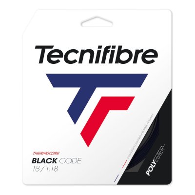 TECNIFIBRE Cordage de tennis  Black Code 12 m