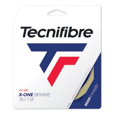 TECNIFIBRE Cordage de tennis  X-ONE Biphase 12 m - natural - 1,24 mm