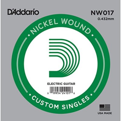 BLACKSMITH Corde au d&eacute;tail D'addario NW017 - guitare &eacute;lectrique - Filet rond 017