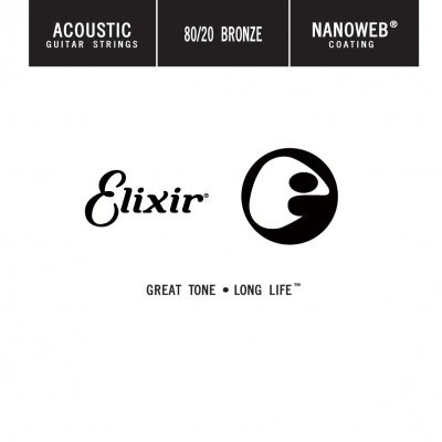 ELIXIR Corde Au D&eacute;tail Guitare Acoustique  Nanoweb 022 - 15122