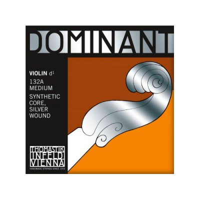 THOMASTIK Corde au d&eacute;tail R&eacute; argent pour violon Dominant 132ATH