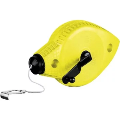STANLEY Cordeau traceur 30m - 0-47-100 - Bo&icirc;tier m&eacute;tal - 