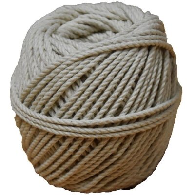 CORDERIES TOURNONAISES CORDERIE TOURNONAISE - Cordeau coton 3mm-100gr Bobine de
