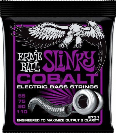 ERNIE BALL Cordes Basse CORDE BASSE COBALT SLINKY 55-110 CORD