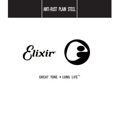 ELIXIR Cordes &reg; &agrave; l'unit&eacute; en Acier plein plaqu&eacute; Anti-Rust (.014)