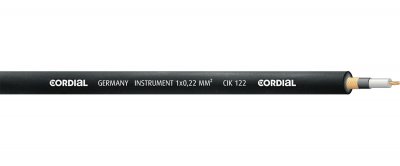CORDIAL  Bobine de c&acirc;ble instrument 1 x 0,22 mm&sup2; double blindage