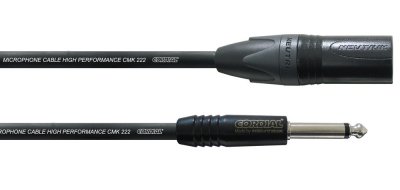 CORDIAL  C&acirc;ble audio XLR femelle/jack mono 5 m