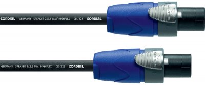 CORDIAL  C&acirc;ble h.p. Speakon 2 points 1,5 m
