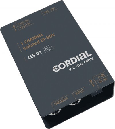 CORDIAL  ces01 - bo&icirc;te de direct passive 1 canal