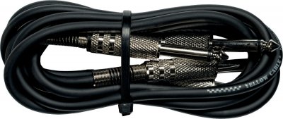 YELLOW CABLE Cordon 2 Cordons Patch Jack Jack 1 M - Lot de 2 C&acirc;bles pour p&eacute;dales