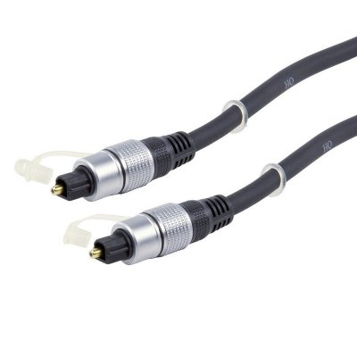 GENERIQUE Cordon audio num&eacute;rique optique Toslink haute qualit&eacute; m&acirc;le/m&acirc;le (1.5 m&egrave;tre)