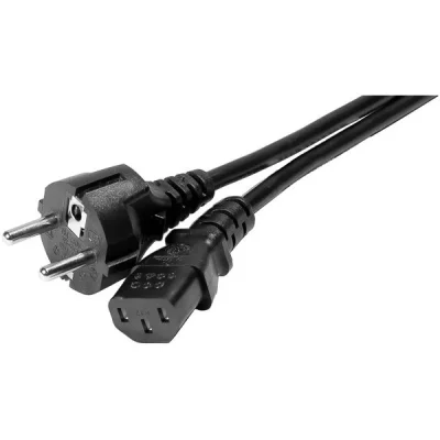CUC Cordon d'alimentation PC CEE7 droit / C13 noir - 3,0 m