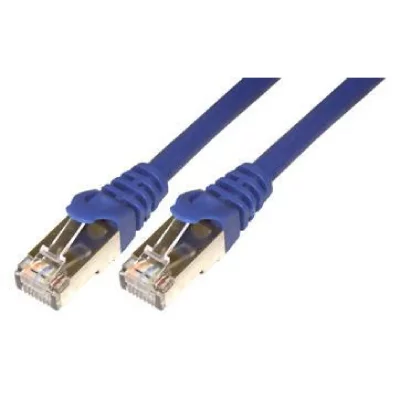 MCL Cordon de brassage rj45 cat 6 uutp - 5m bleu FCC6M-5M/B
