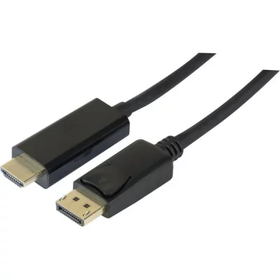 DEXLAN Cordon Displayport 1.2 Vers Hdmi&reg; 1.4 Noir - 3m