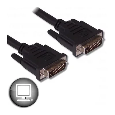 LINEAIRE Cordon DVI-D Dual Link m&acirc;le / m&acirc;le  2m