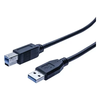 MCAD Cordon &eacute;co USB 3.0 type A / B noir - 2,0 m