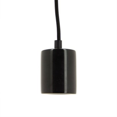 XANLITE Cordon &eacute;lectrique E27 MARBRE Noir