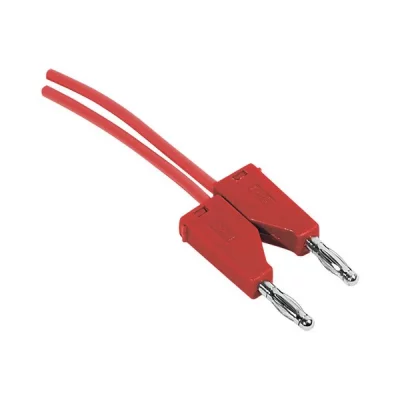 MCAD Cordon fiche banane rouge