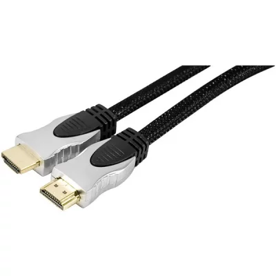 MANUTAN Cordon HDMI haute vitesse avec ethernet HQ - 1,00M