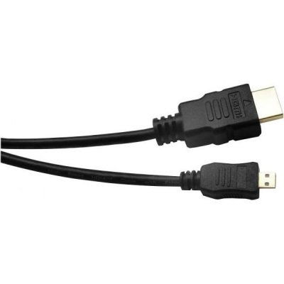 EXERTIS CONNECT Cordon HDMI haute vitesse avec ethernet micro HDMI 3,00m