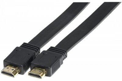 GENERIQUE Cordon hdmi high speed a/a plat black - 5 m