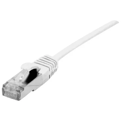 Cordon Patch Blind&eacute; Rj45 Fin Blanc 2m Cat 6a S/ftp Lsoh Sng