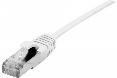 DEXLAN Cordon Patch Blind&eacute; Rj45 Fin Blanc 5m Cat 6a S/ftp Lsoh Sng
