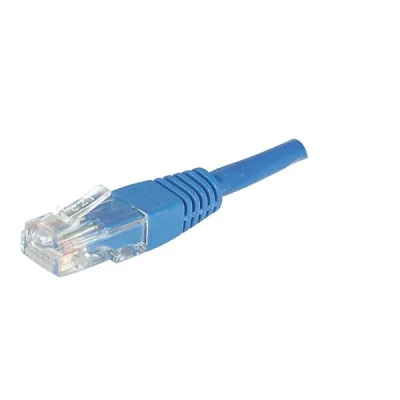 GENERIQUE Cordon patch Cat&eacute;gorie 5E 4P moul&eacute; 50 CM UTP Bleu 846054