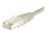 MANUTAN Cordon Patch Rj45 F/utp Cat 5e 3 M&egrave;tres Gris