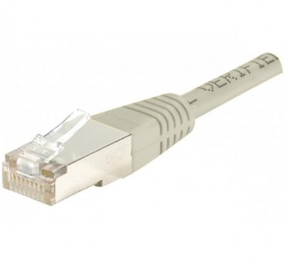 EXC Cordon Patch Rj45 F/utp Cat 6 2 M&egrave;tres Gris