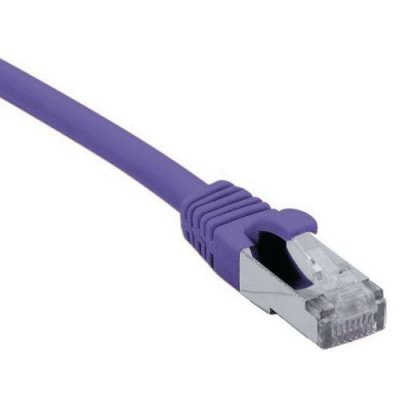 MANUTAN Cordon patch rj45 f utp cat 6a lsoh snagless violet - 7,5 m