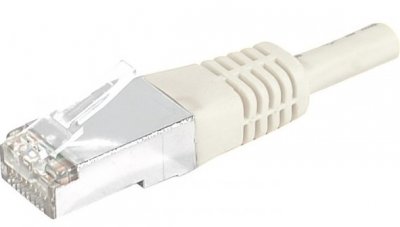 DEXLAN Cordon Patch Rj45 S/ftp Cat 6 1 M&egrave;tre Gris