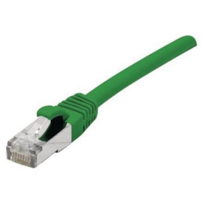 MANUTAN Cordon Patch Rj45 S/ftp Cat 6 10 M&egrave;tres Vert