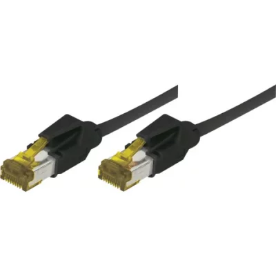 GENERIQUE Cordon patch rj45 s ftp cat 6a lsoh snagless noir- 0,30 m 722003s 