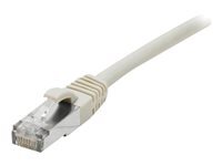 CONNECT Cordon patch rj45 u utp cat 6a snagless gris - 1 m