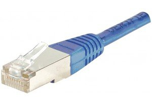 DEXLAN Cordon Rj45 Budget Cat&eacute;gorie 5e F/utp Bleu - 2 M