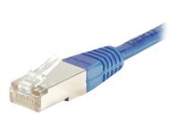 EXC Cordon Rj45 Budget Cat&eacute;gorie 5e F/utp Bleu - 3 M