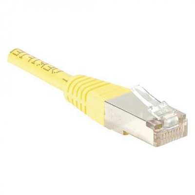 EXC Cordon Rj45 Budget Cat&eacute;gorie 5e F/utp Jaune - 015 M