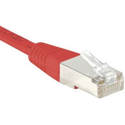 EXC Cordon Rj45 Budget Cat&eacute;gorie 5e F/utp Rouge - 03 M