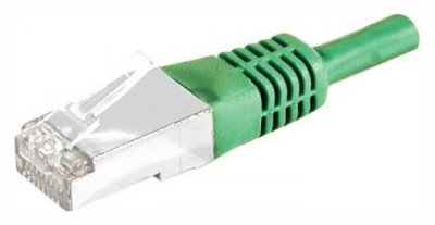 GENERIQUE Cordon Rj45 Budget Cat&eacute;gorie 5e F/utp Vert - 20 M