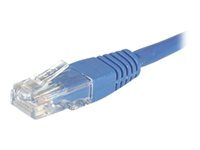 MANUTAN Cordon Rj45 Budget Cat&eacute;gorie 5e U/utp Bleu - 1 M