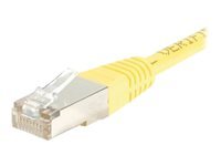 EXC Cordon Rj45 Budget Cat&eacute;gorie 6 F/utp Jaune - 25 M