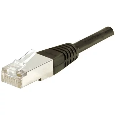 DEXLAN Cordon Rj45 Budget Cat&eacute;gorie 6 F/utp Noir - 2 M