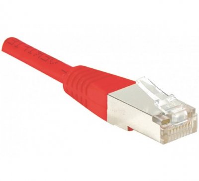 GENERIQUE Cordon Rj45 Budget Cat&eacute;gorie 6 F/utp Rouge - 05 M