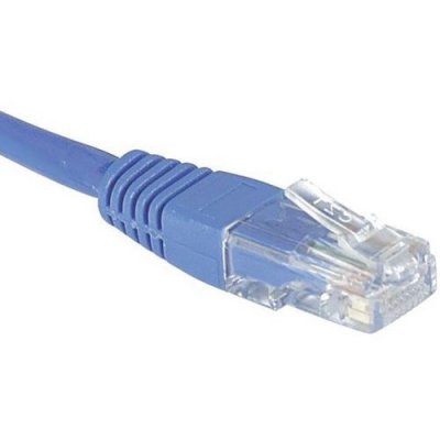 EXC Cordon Rj45 Budget Cat&eacute;gorie 6 U/utp Bleu - 3 M